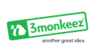 3 monkeez logo